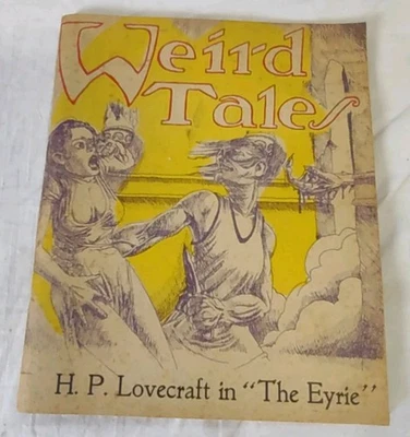 WEIRD TALES: H.P. LOVECRAFT IN "THE EYRIE" - Necronomicon Press 1979 fanzine - Image 1 of 4