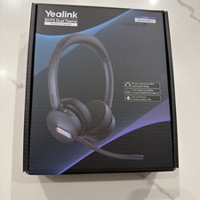 Yealink BH70 Dual Teams Bluetooth USB Headset Noise Cancellation Mic Black