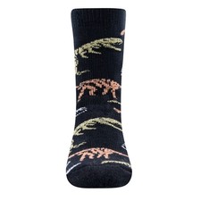Maximo Stopper Socken Jungen ABS Dino Schwarz Gr. 35-38