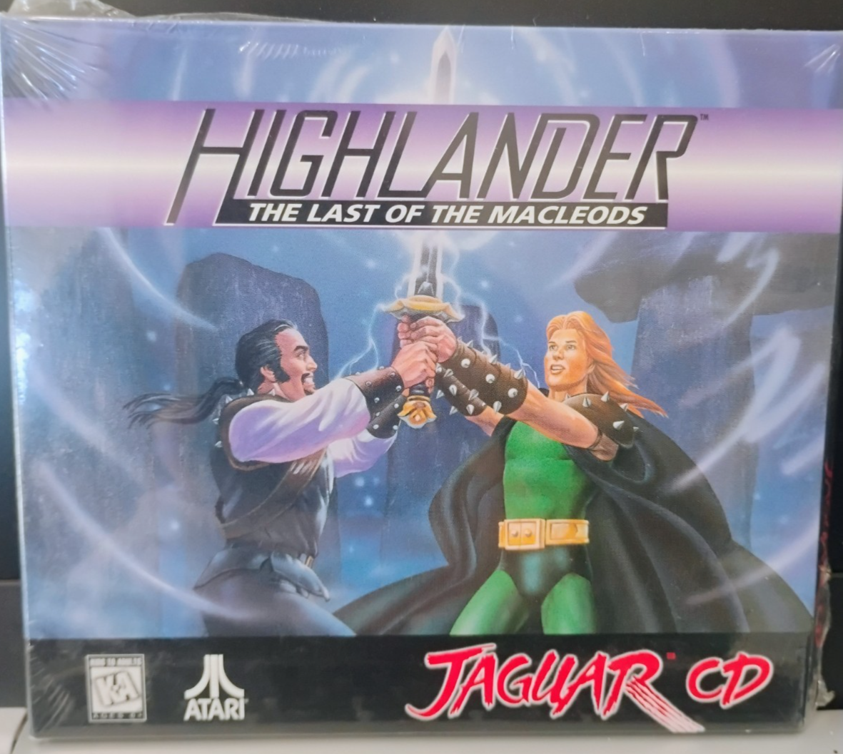 Highlander The last of the MacLeods - Atari Jaguar CD -No Box