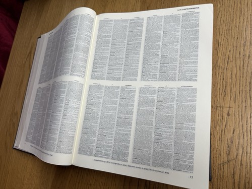 Compact Edition of the Oxford English Dictionary Small Print 1972 Volume I A-O - Bild 9 von 17