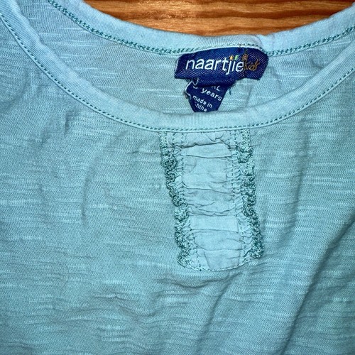 Naartjie Kids Muted Teal Swing Top Size 9 Years Girls XXXL - Picture 4 of 10