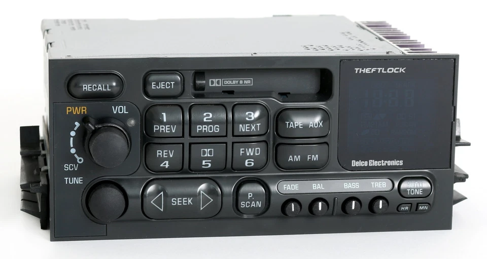 GMC Chevy Truck Van 1995-2002 GM Delco Radio AM FM Reproductor de casete 09354155 Foto 3 de 4