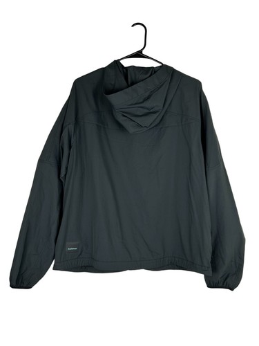 Lululemon Womens Lightweight Hooded Windbreaker Jacket Size 10 Black - Bild 2 von 12