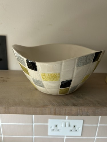 Large Mosaic Bowl - Jessie Tait - Midwinter Stylecraft mid century modern vgc - Picture 11 of 15