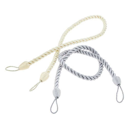 2pcs Window Curtain Rope Tiebacks Drapery Rope Holdbacks with Screws 5 Colour - Picture 8 of 25