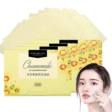 400 Fogli Carta Assorbente Olio, Face Oil Blotting Paper Sheets per il viso Fogl