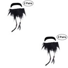 Set of 2 Party Falscher Bart Lustige Requisiten Kostüm-Requisite