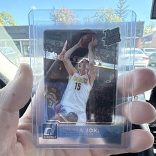 Panini 2019-20 Clearly Donruss Nikola Jokić Rated Rookie #11 Clear Nuggets NBA