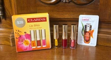 Clarins Lip Bliss Mini Lip Oil Set--NIB