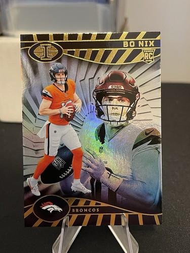 2024 Panini Illusions Bo Nix Rookie Denver Broncos Hobby Version
