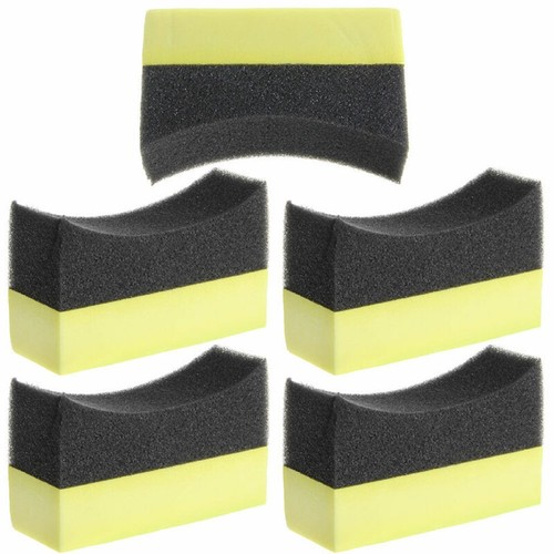 Useful Tire sponge Car Dressing applicator Pad Parts Professional Set Tyre 10pcs - Picture 8 of 12