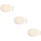 12 Sets of Round Blank Board DIY Hanging Wooden Board DIY Painting Wooden