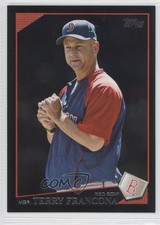 2009 Topps Wal-Mart Black Terry Francona #8 0c2