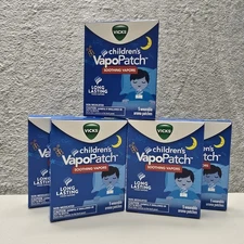 Vicks Children's VapoPatch Soothing Vapors 5 Wearable Aroma Patches Lot of 5