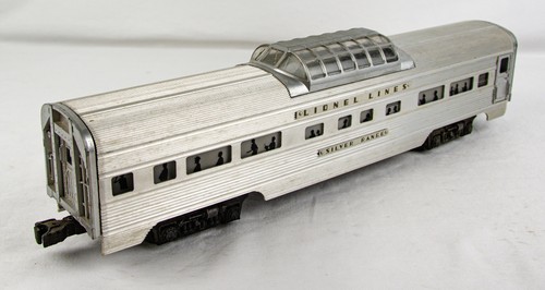 Lionel 2532 Aluminium beleuchtete Astra Kuppel silber Range Personenwagen O Zugwagen - Bild 4 von 6