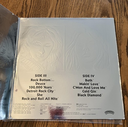 KISS - Double Platinum 2 LP 1978 NBLP 7100-2 Sterling Press Vinyl Lp - Picture 3 of 7