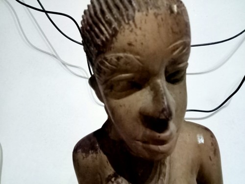 Scultura Africana Legno Antica - Foto 5 di 9
