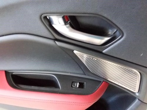 2021 ACURA TLX Driver Left Side Rear Interior Trim Panel Black and Red OEM - Picture 6 of 9