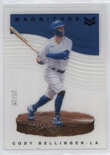 2021 Panini Chronicles Magnitude Purple 25/25 Cody Bellinger #17 0s3