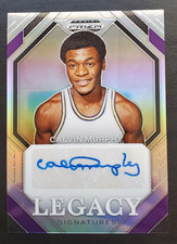 2024 Prizm Draft Picks Calvin Murphy Legacy Signatures Silver Prizm Auto #LS-CVM