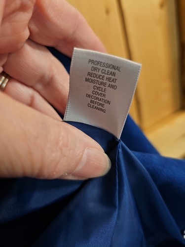 Elegante Übergangsjacke Damen blau mit Schmuckverzierung Größe XL Dressbarn - Bild 13 von 13
