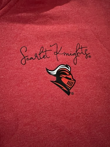 Champion Damen Rutgers Scarlet Knights 1/4-Reißverschluss Pullover Sweater Oberteil - Größe M - Bild 3 von 12