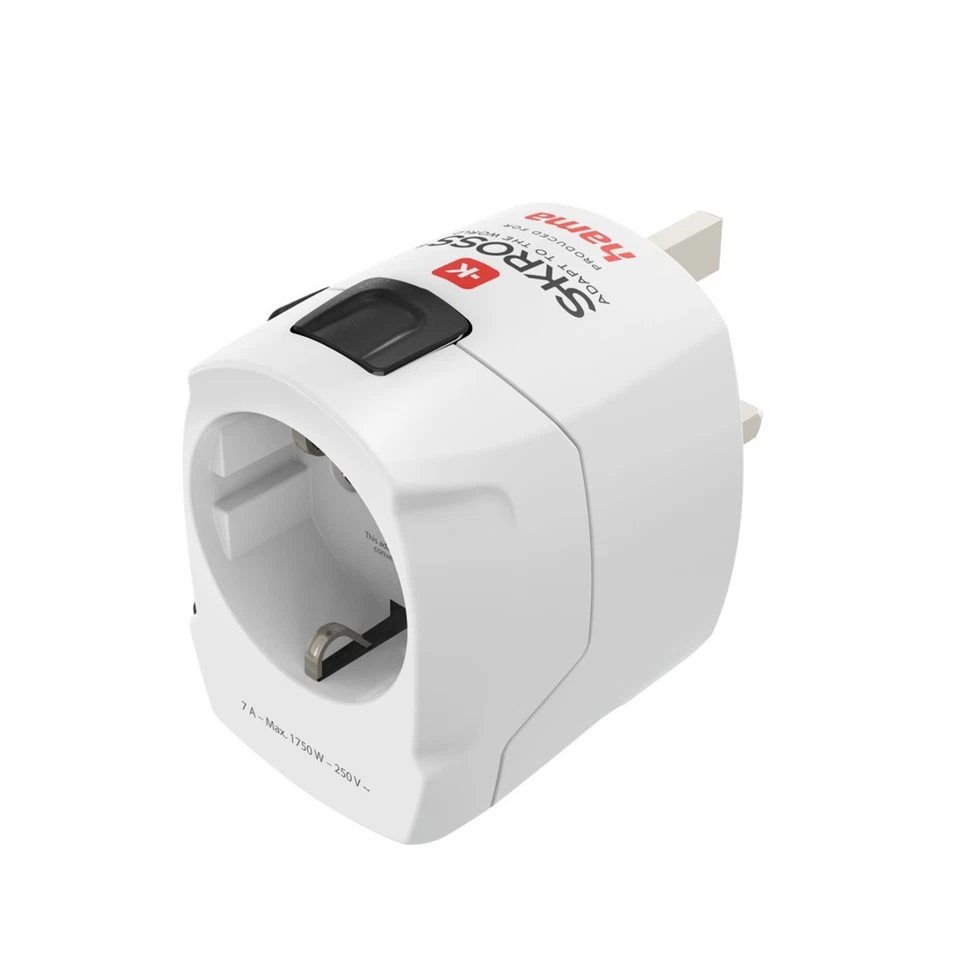 Hama Universal Reiseadapter Reisestecker Weltweit 150 Länder Netzadapter 3-polig - Bild 2 von 4