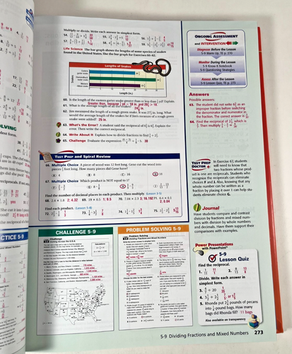 Holt Mathematics Course 1 Teacher/Student 25 Piece Bundle 2007 Used Very Good - Picture 3 of 24