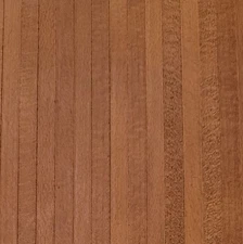 Dollhouse Miniature 1:12 Dark Real Wood Flooring Sheet Self Stick