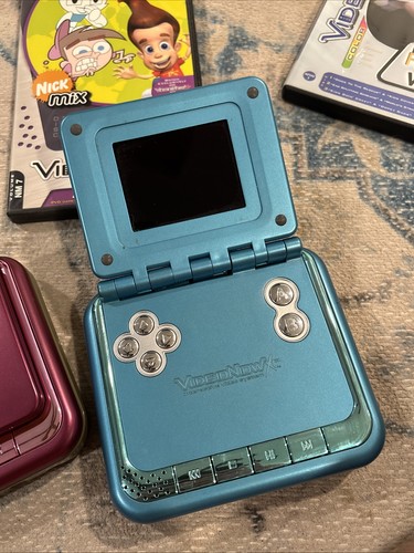 2 Video Now XP Video Players with 4 Discs UNTESTED NO POWER READ DES PINK & BLUE - Picture 7 of 15