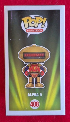 Power Rangers - Alpha 5 Pop! Vinyl #408 (Black & Gold) - Bild 5 von 9
