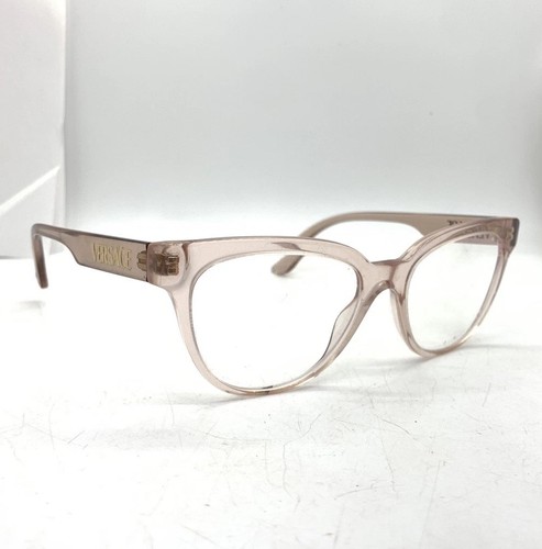 Versace VE3315 5339 Transparent Pink Damen 54mm Brille **LESEN** Z57 - Bild 1 von 9