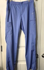 Carhartt Force Mens Scrub Light Blue Jogger Cargo Multi-Pocket Elastic Waist