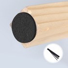 3 Rollen Möbelschutz-Filzpad, selbstklebende Stuhlmatten zum Bodenschutz