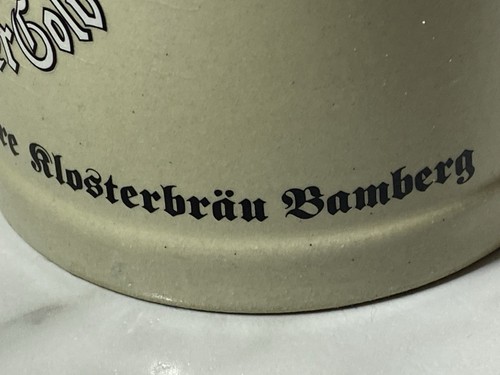 Rlofterbrau Bamberger GOLD Beer Mug Stein .5 L Brewery Collectible Collect Cool - Picture 7 of 20