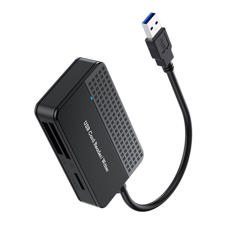 New USB 3.0 4 in 1 Hub Adapter Multi Slot Memory Card Reader For SD/SDHC/SDXC - Picture 5 of 13