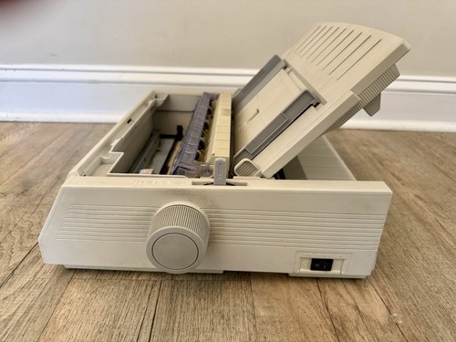Okidata Microline 320 Turbo GE7000A 9-Pin Mono Dot Matrix Printer - Tested - Picture 5 of 6