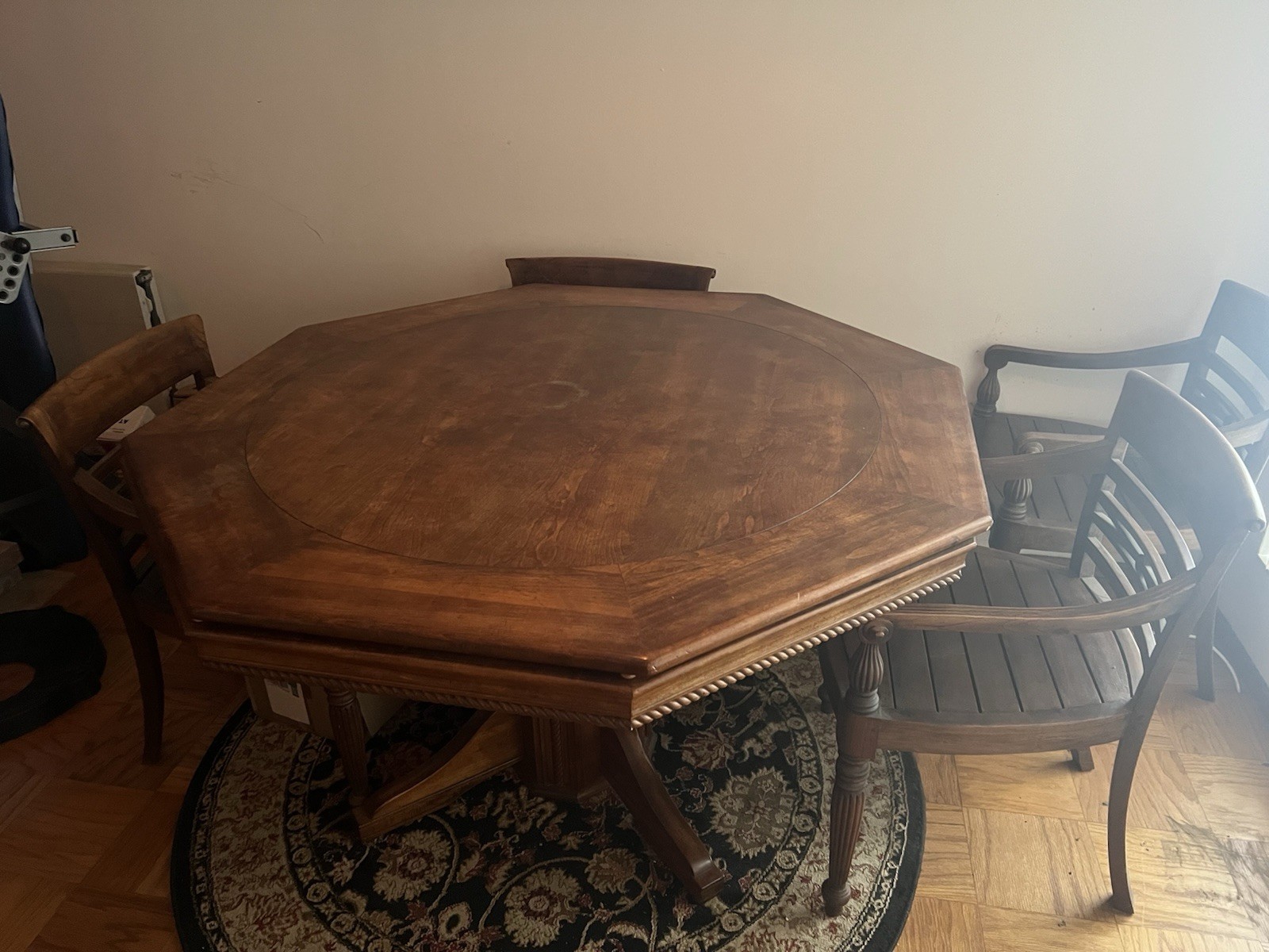 Vintage Mikhail Darafeev Combination Poker + Bumper Billiards Table - $1,999