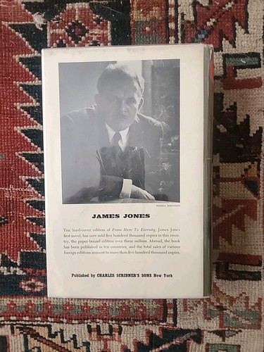 SOME CAME RUNNING BY JAMES JONES, 1ST ED/1ST PRINTING 1957 DUST JACKET in Mylar - Bild 3 von 7