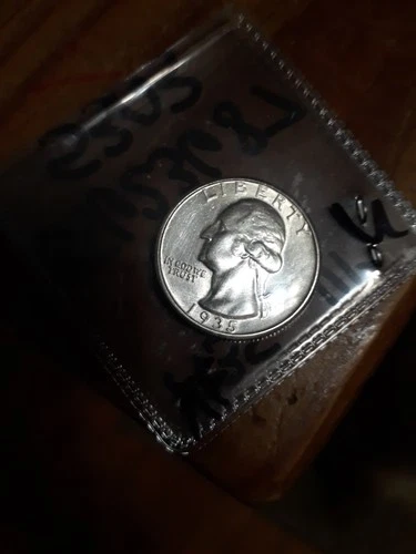1935 Washington Silver Quarter Brilliant Uncirculated