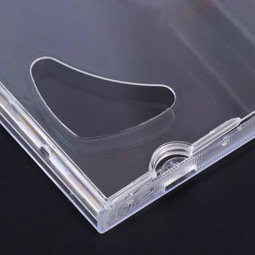 10PCS Transparent DVD Cases Portable CD Storage Boxes DIY CD Packages for Home - Afbeelding 10 van 12