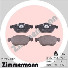 Bremsbelag Satz Bremsscheibe Scheibenbremse für Renault Laguna II Kombi 01-07