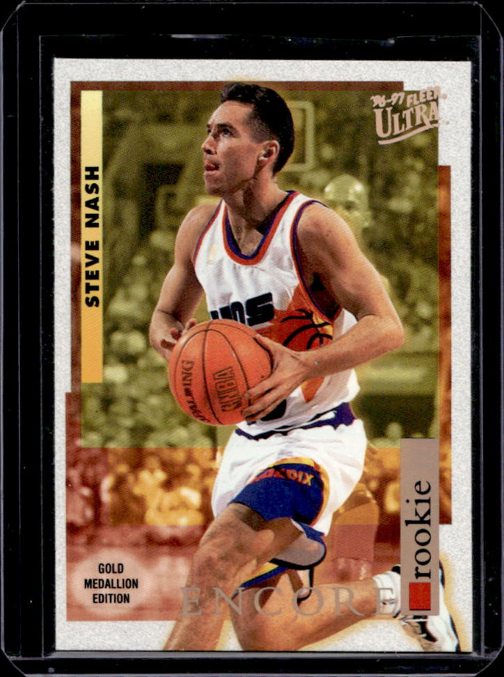1996 Fleer Ultra Steve Nash Gold Medallion Rookie RC #G-273 Suns