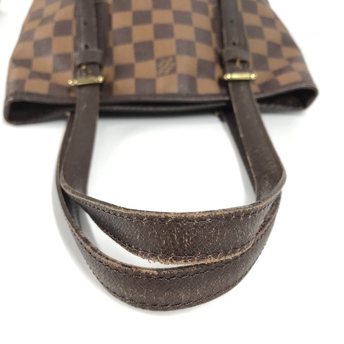 LOUIS VUITTON N42240 Damier Male Tote Bag Schultertasche Damier Canvas Ebene Braun - Bild 8 von 17