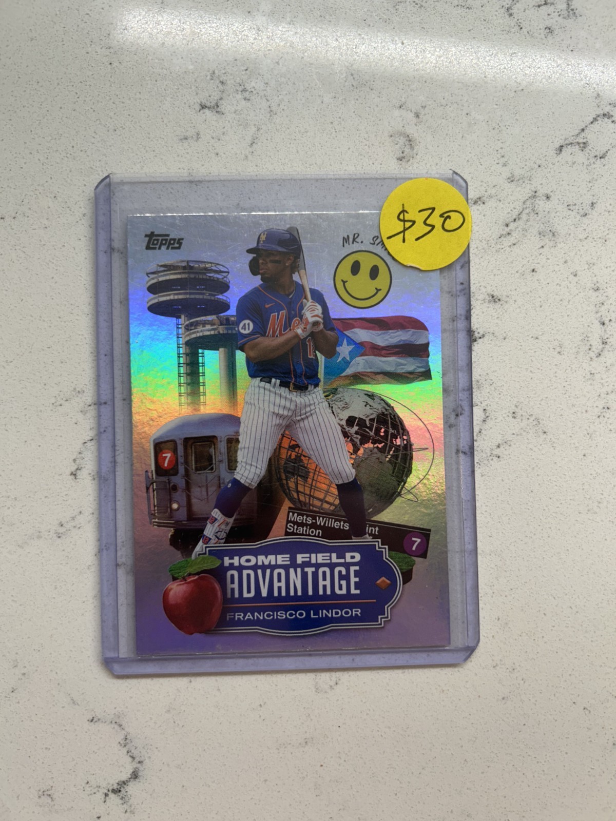 2023 Topps  Francisco Lindor Home Field Advantage Case Hit SSP 📈📈