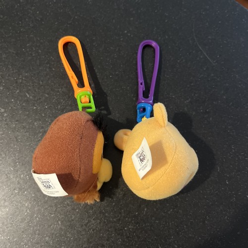 Winnie the Pooh Plush Vntg. 2000 Keychain Backpack Clips Disney Toys McDonalds - Picture 3 of 4
