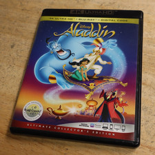 Disney's ALADDIN Signature Collection Lot 4K Ultra HD + Blu-Ray