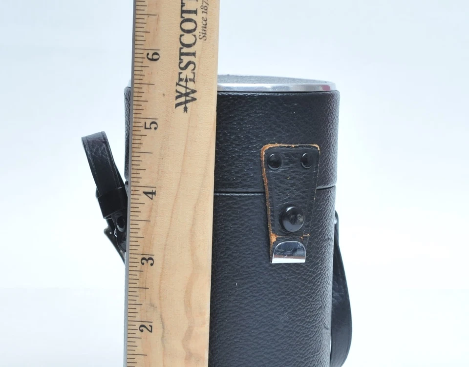 Vintage Hard Lens Case with Strap 5.5" - Image 2 of 3
