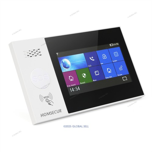HOMSECUR Wireless WIFI 4G 2G RFID LCD Home House Alarm System - Picture 2 of 11